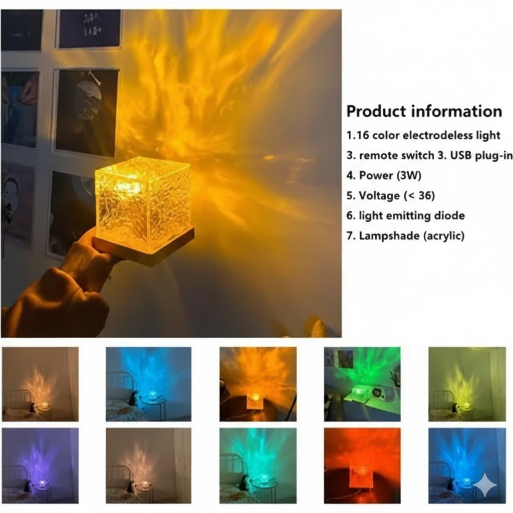 USB Touch Atmosphere LED Lamp